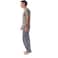 Tex Men Checked Pajama Pants,  Largearge, Anthracite, XXL