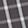 Tex Men Pocket Crew Neck T-Shirt and Plaid Pajama Shorts Set,  Anthracite, XL