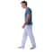 Tex Men Striped Pajama Pants,  Sky Blue, Medium