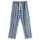 Tex Men Checked Pajama Pants,  Chrome Blue, Medium