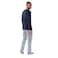 Tex Men Long Sleeve Pajama Set,  Navy, Small
