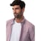 Tex Men Smartwear Regular Fit Checked Long Sleeve Shirt, Navy, I274807, Large