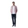 Tex Men Smartwear Regular Fit Checked Long Sleeve Shirt, Navy, I274807, XXL