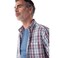 Tex Men Smartwear Regular Fit Checked Long Sleeve Shirt, Red, I274807, Medium