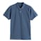 Tex Men Solid Regular Fit Short Sleeve Polo T-Shirt,Dark Blue, I274819, XXL