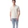 Tex Men Organic Cotton Regular Fit Polo T-Shirt,Ivory, I274819, Small