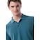 Tex Men Bio Solid Short Sleeve Polo T-Shirt, Emerald, XL