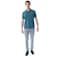 Tex Men Bio Solid Short Sleeve Polo T-Shirt, Emerald, Large