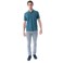 Tex Men Bio Solid Short Sleeve Polo T-Shirt, Emerald, XXL