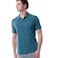 Tex Men Bio Solid Short Sleeve Polo T-Shirt, Emerald, Medium