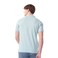 Tex Men Bio Solid Short Sleeve Polo T-Shirt,  Aqua, Medium