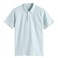Tex Men Bio Solid Short Sleeve Polo T-Shirt,  Aqua, Medium