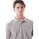 Tex Men Solid Regular Fit Polo T-Shirt,  Stone, Medium