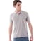 Tex Men Solid Regular Fit Polo T-Shirt,  Stone, Medium