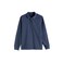 Tex Men Long Sleeve Polo T-Shirt,  Indigo, XL