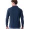 Tex Men Long Sleeve Polo T-Shirt,  Indigo, Medium