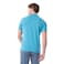 Tex Men Organic Cotton Regular Fit Polo T-Shirt,  Turquoise, Large