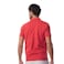 Tex Men Newcastle City Colorblock Long Sleeve Rugby T-Shirt,  Red, Large