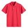 Tex Men Newcastle City Colorblock Long Sleeve Rugby T-Shirt,  Red, Large