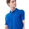 Tex Men Organic Cotton Regular Fit Polo T-Shirt, Royal Blue, I274819, Large