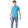 Tex Men Organic Cotton Regular Fit Polo T-Shirt,  Turquoise, 3XL