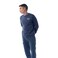 Tex Men Regular Fit Graphic Fleece Sweatshirt,  Indigo, I275061, Large
