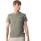 Tex Men Regular Fit Essential T-Shirt, Khaki, XL