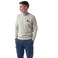 Tex Men Regular Fit Graphic Fleece Sweatshirt,  Grey Green, I274795, XXL