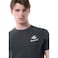 Tex Men Regular Fit Essential T-Shirt, Anthracite, XXL