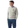 Tex Men Regular Fit Graphic Fleece Sweatshirt,  Grey Green, I275061, Small