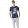 Tex Men Regular Fit Essential T-Shirtt, Indigo, Small