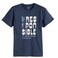 Tex Men Regular Fit Essential T-Shirtt, Indigo, Small