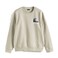 Tex Men Regular Fit Graphic Fleece Sweatshirt,  Grey Green, I275061, XL