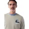 Tex Men Regular Fit Graphic Fleece Sweatshirt,  Grey Green, I275061, Medium