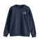Tex Men Regular Fit Graphic Fleece Sweatshirt,  Indigo, I275061, XXL