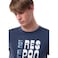 Tex Men Regular Fit Essential T-Shirtt, Indigo, Medium