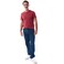 Tex Men Regular Fit Graphic T-Shirt, Merlot, XXL