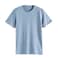 Tex Men Regular Fit Essential T-Shirt, Light Blue, Large