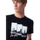 Tex Men Regular Fit Performance T-Shirt, Black, 3XL