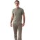 Tex Men Regular Fit Essential T-Shirt, Khaki, Medium