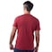 Tex Men Regular Fit Graphic T-Shirt, Merlot, Large