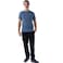 Tex Men Regular Fit Essential T-Shirt, Blue, Medium