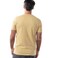 Tex Men Regular Fit Essential T-Shirt, Golden, Large
