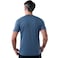 Tex Men Regular Fit Essential T-Shirt, Blue, XXL