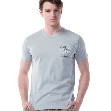 Tex Men Regular Fit Essential T-Shirt, Nude, M, I275039