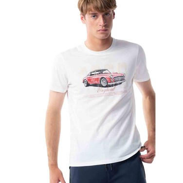 Tex Men Regular Fit Essential T-Shirt, Off White, XXL