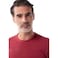 Tex Men Regular Fit Graphic T-Shirt, Merlot, Medium