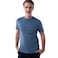 Tex Men Regular Fit Essential T-Shirt, Blue, Small
