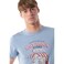 Tex Men Regular Fit Essential T-Shirt, Blue, Small