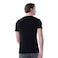 Tex Men Organic Cotton Regular Fit T-Shirt, Black, Medium